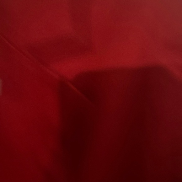 Chico's Red Blazer with Notched Lapels and Lightweight Fabric - Picture 4 of 5